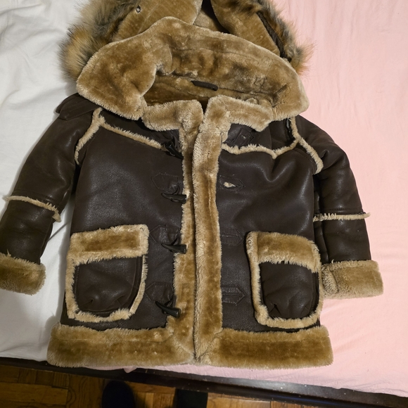 Jordan Craig Kids Dark Brown Sherling/Sheepskin - Picture 6 of 8